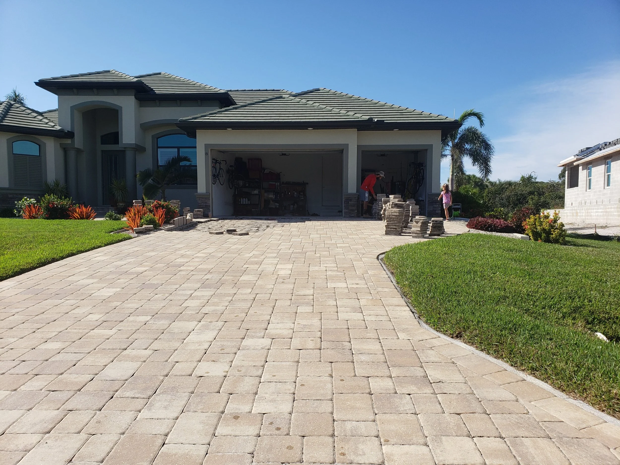 Driveway Extension South Gulf Cove, Florida