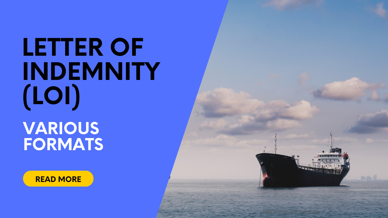 Letter of Indemnity (LOI) - With Various Formats