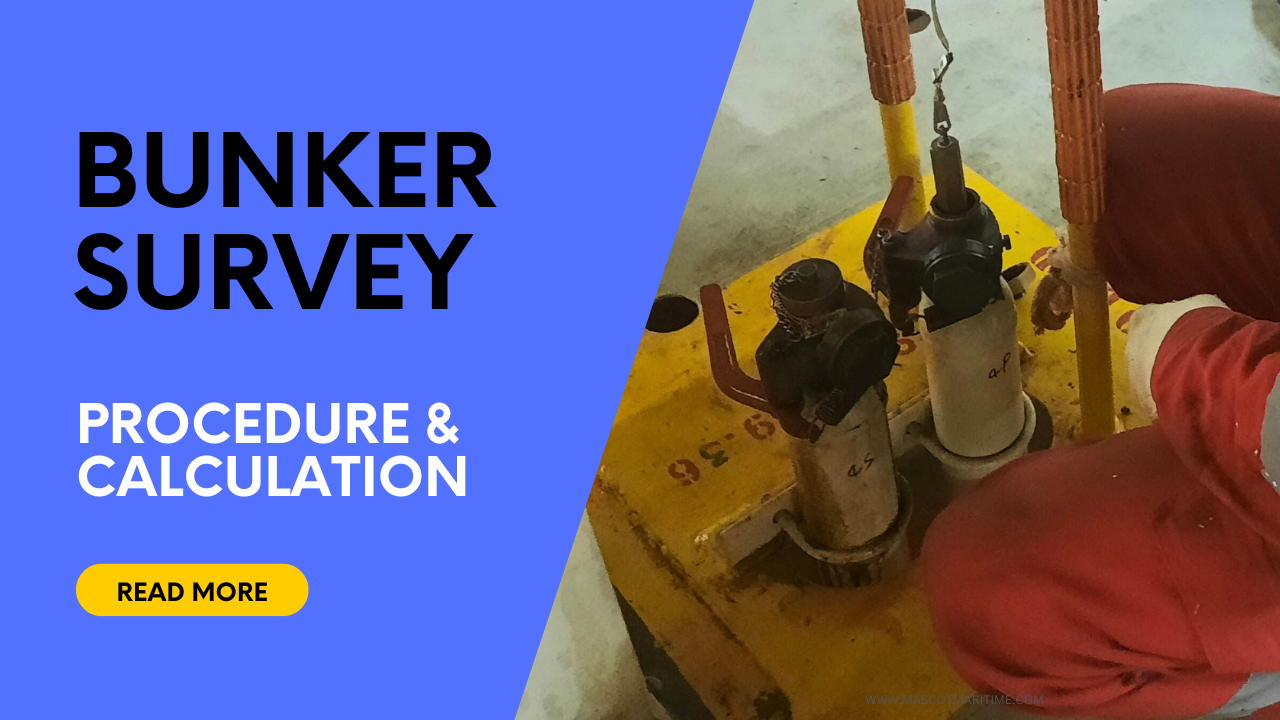 Bunker Survey - Procedure &amp; Calculation