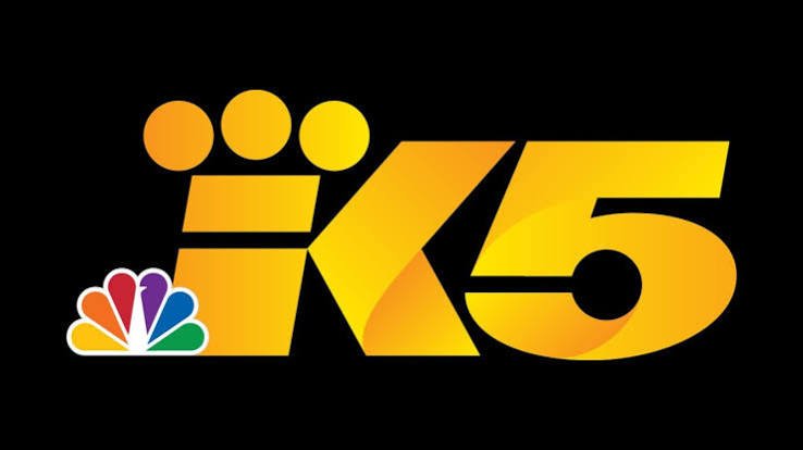 NBC 5 logo with yellow and orange text on a black background.