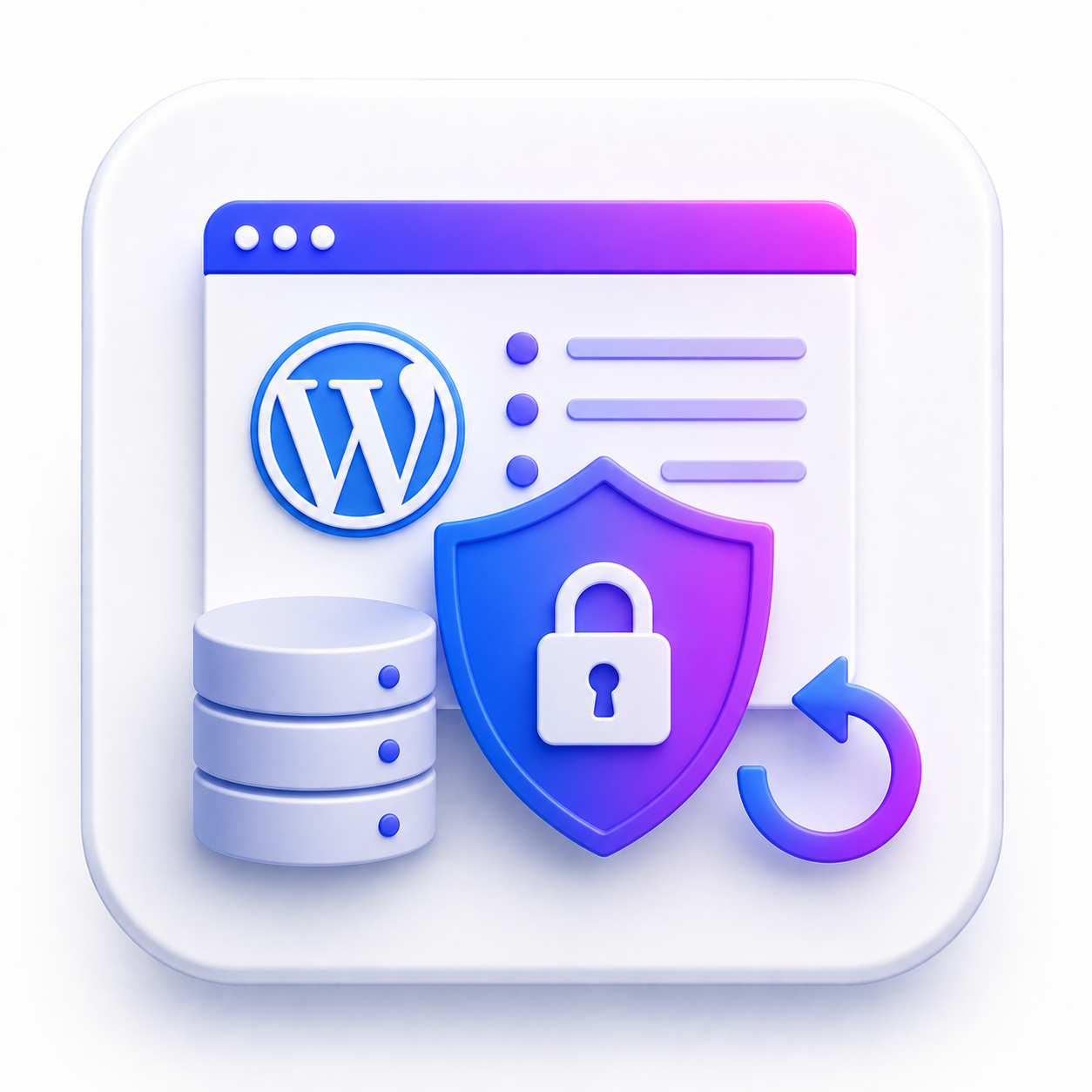 WordPress Security Hardening & Backup System