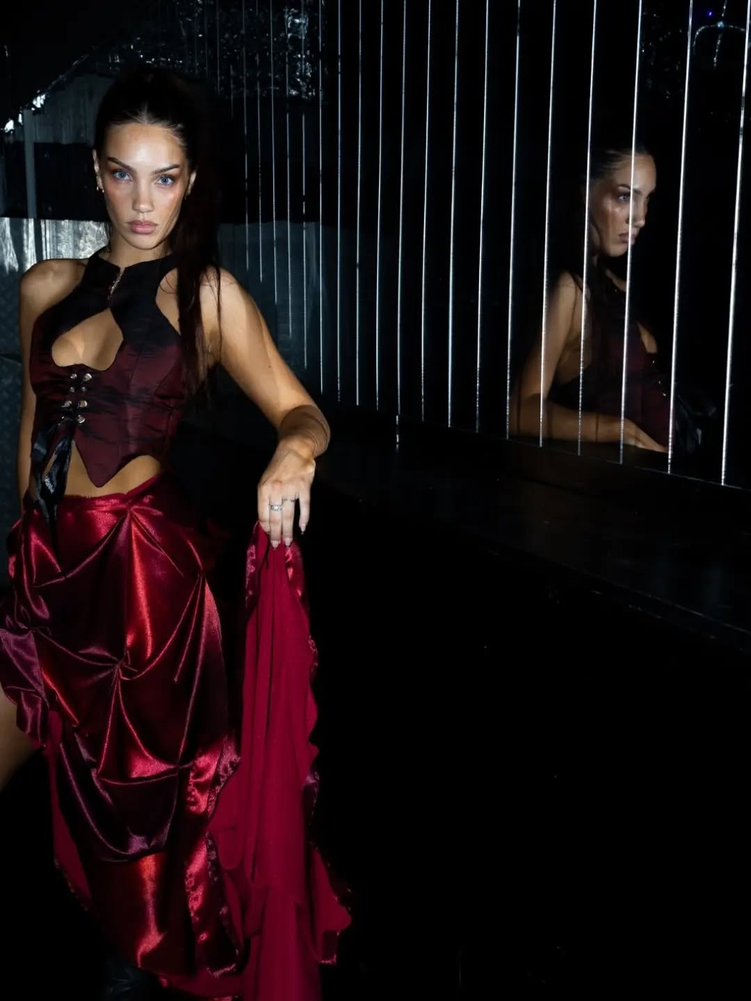 bts at the seduced by consumption fashion show

model @_maggiehavard_ 
photographer @aliceturnerphotography 
 
 
 
 
 

 

 
 
#fashionbrand #fashionshow #sustainablefashion #designerfashion ##londonfashionweek