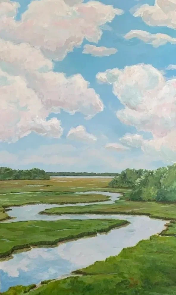 "Winding Tide" 30x60"