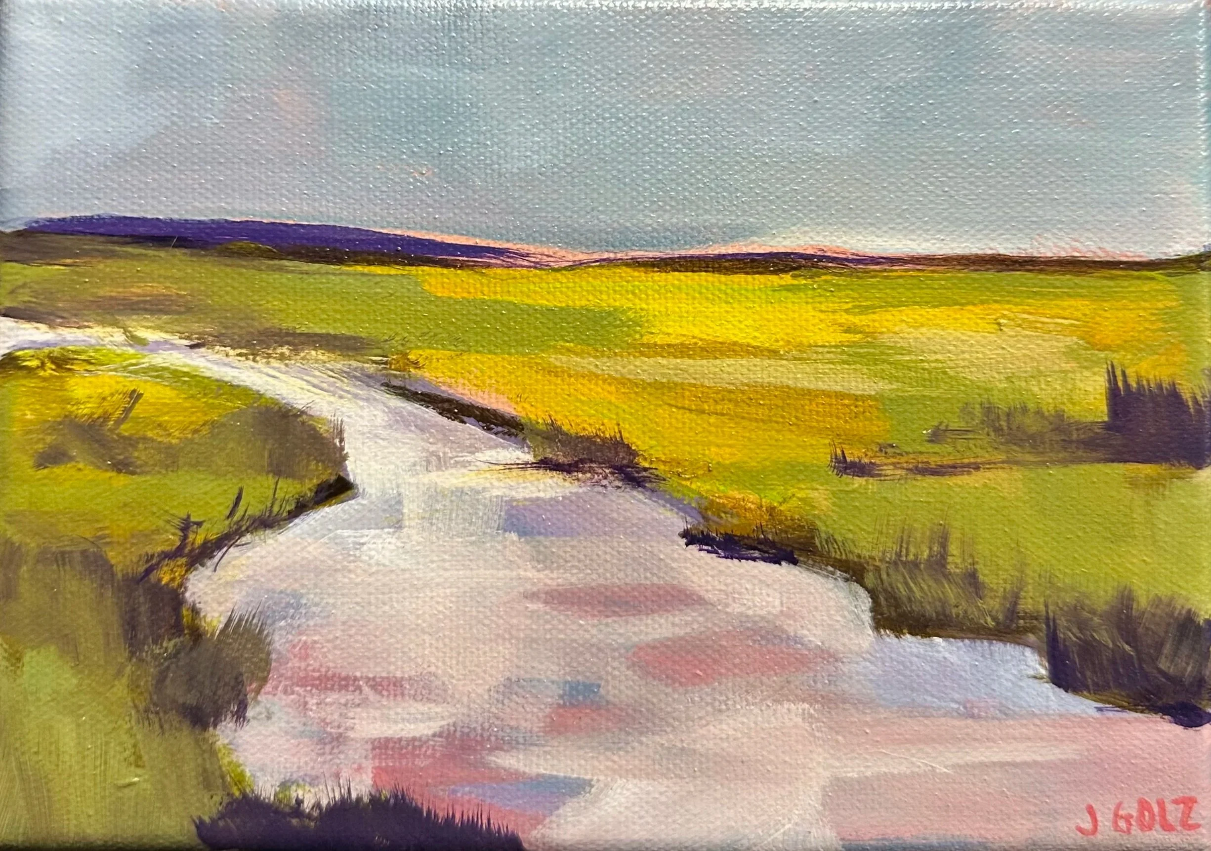 "River Run" 5x7"