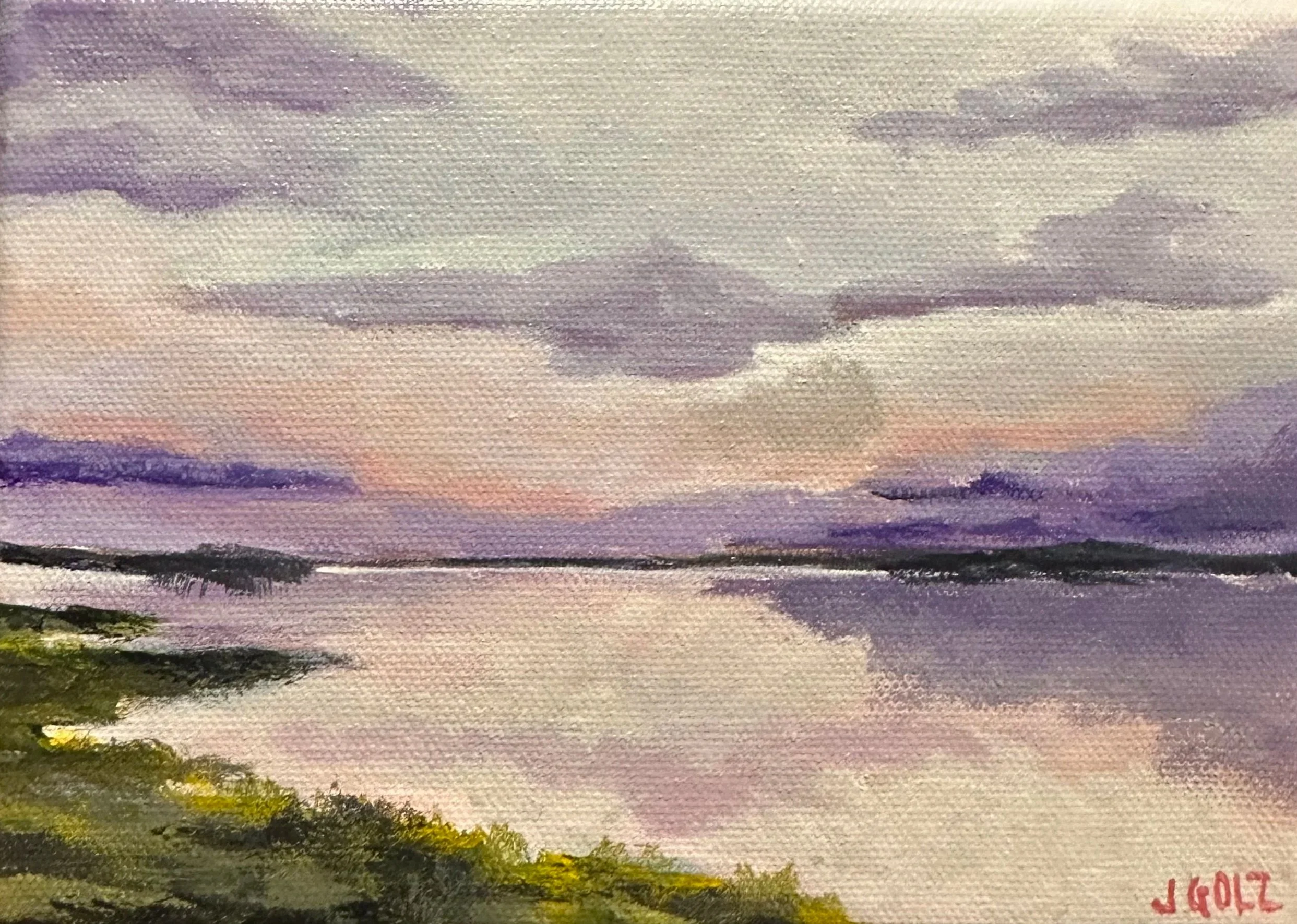"Purple Haze" 5x7"