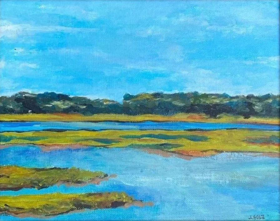 "Mod Marsh" 8x10"