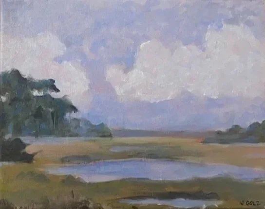 "Hazy Morn" 8x10"