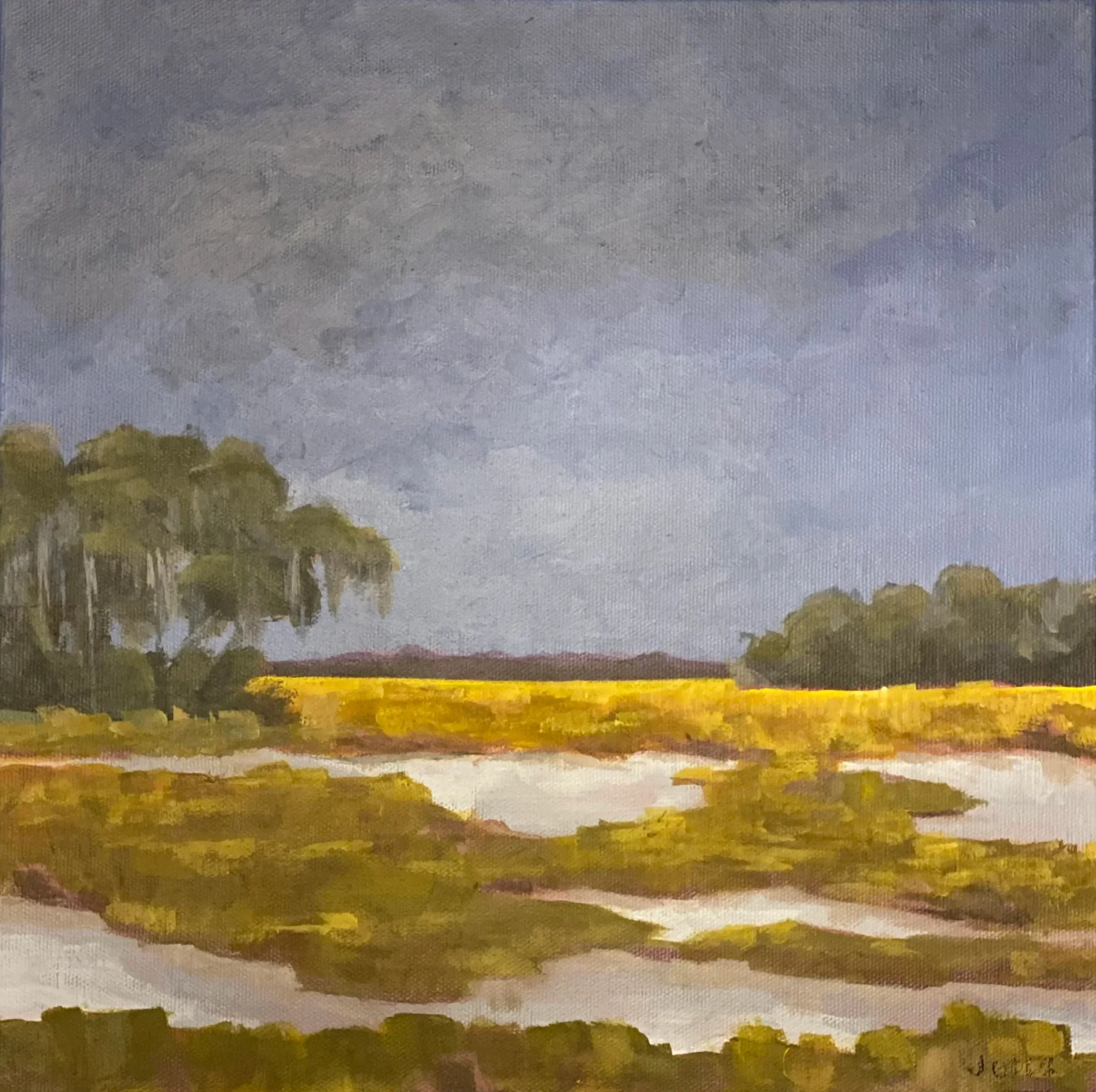 "Evening Glow" 12x12"
