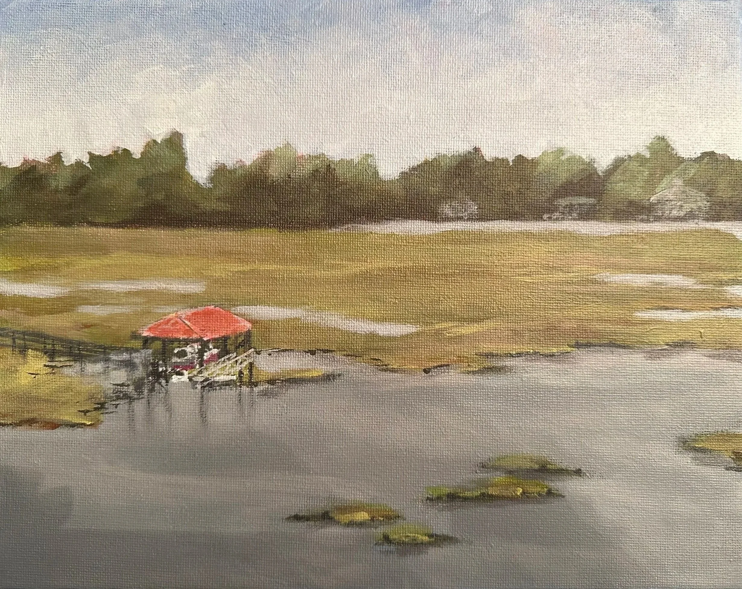 "Truman View" 8x10"