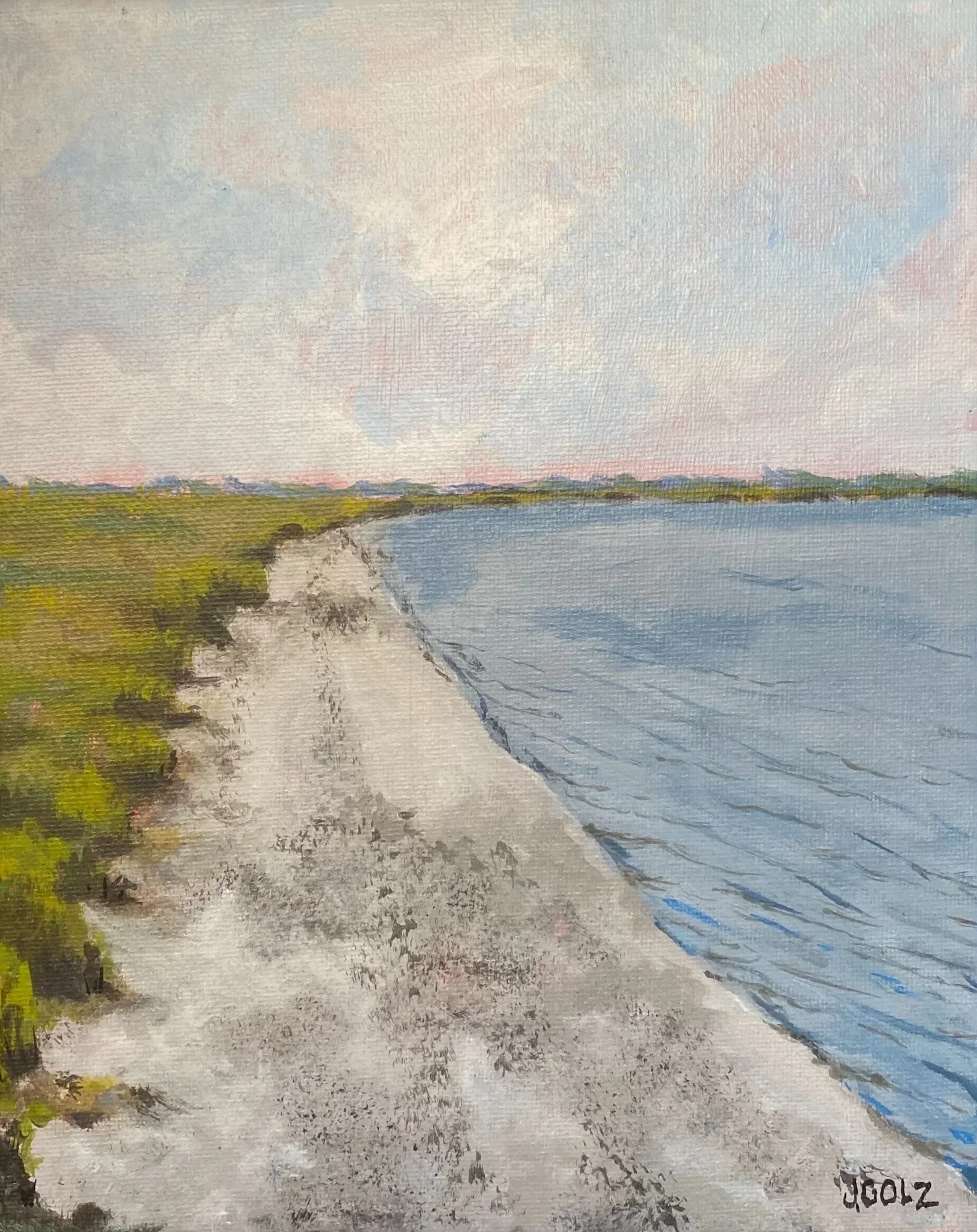 "Overcast at Delegal" 8x10"