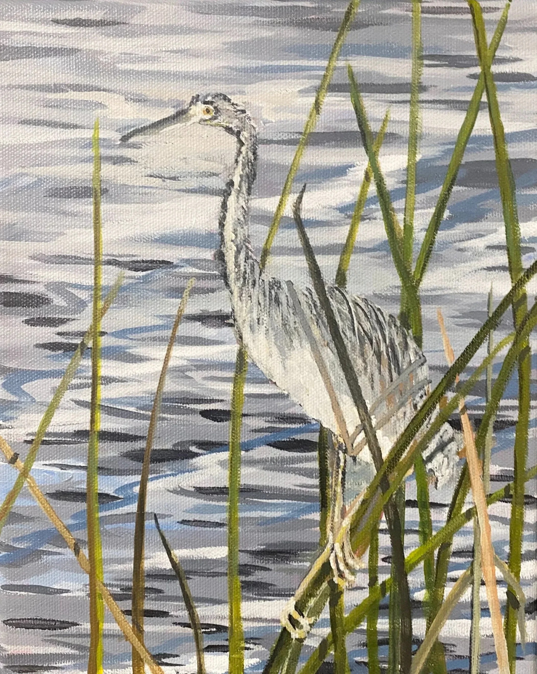 "Hanging Out" 8x10"