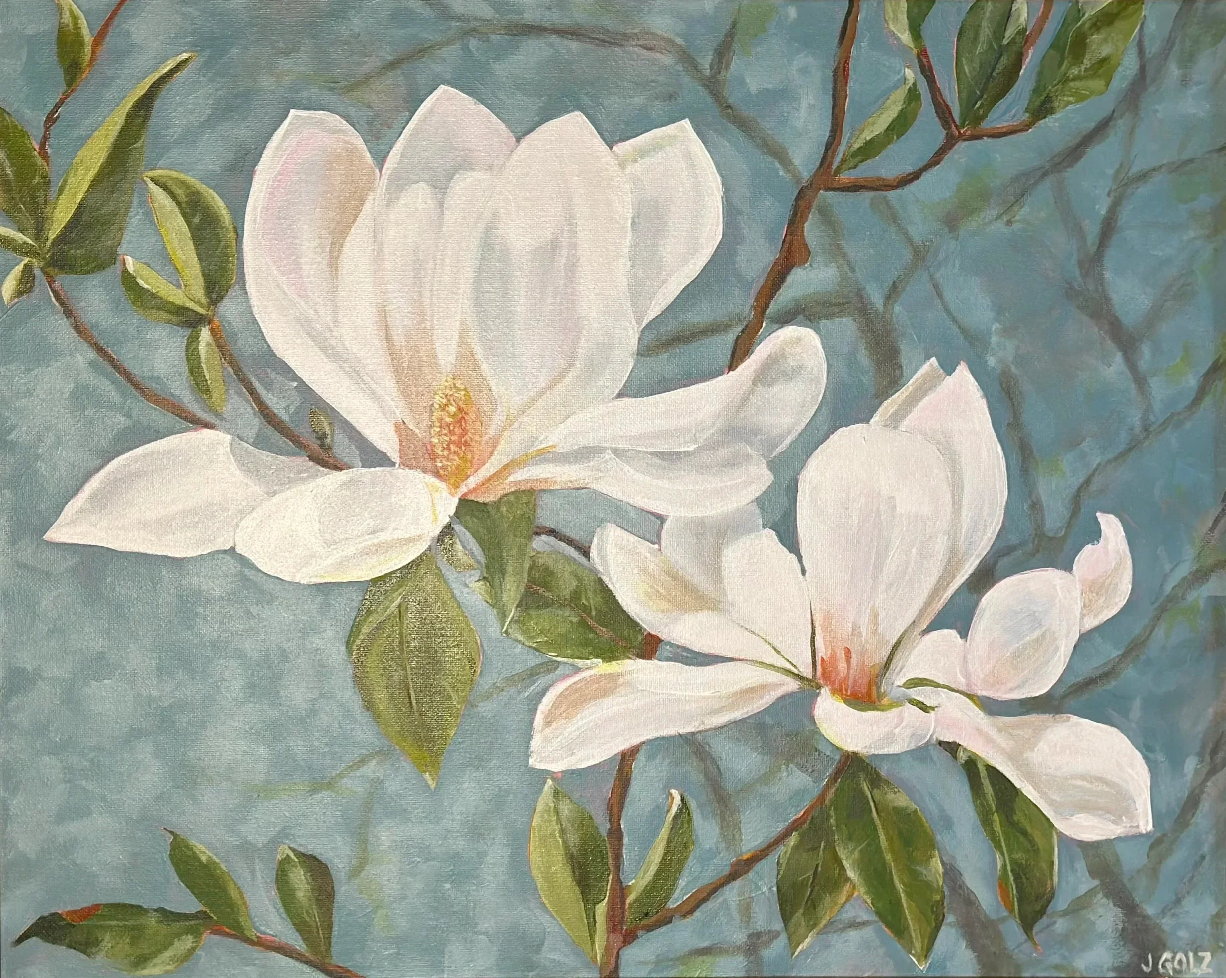 "Helen's Magnolia" 16x20"