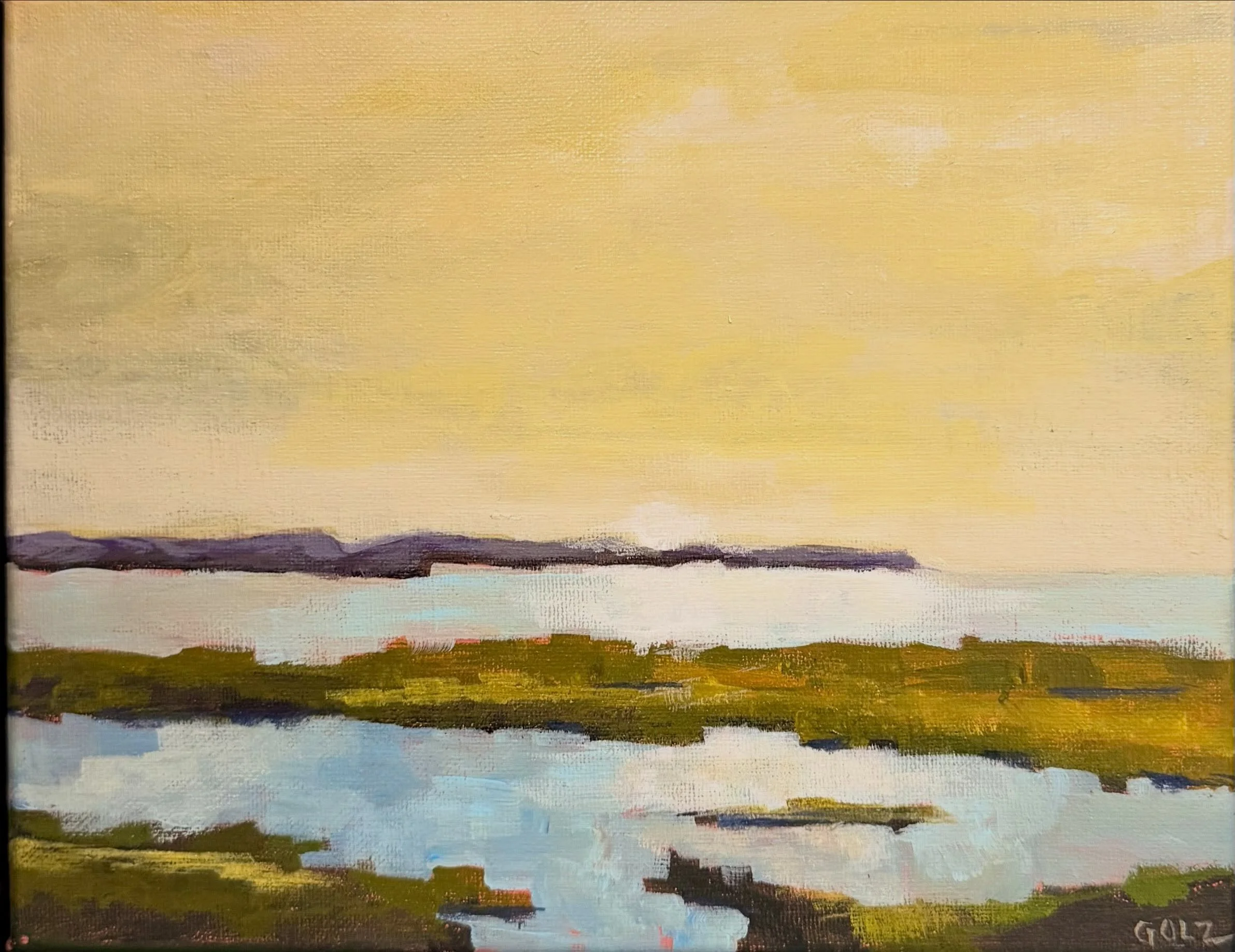 &ldquo;Sunrise Morn&rdquo; 8 x 10 Acrylic