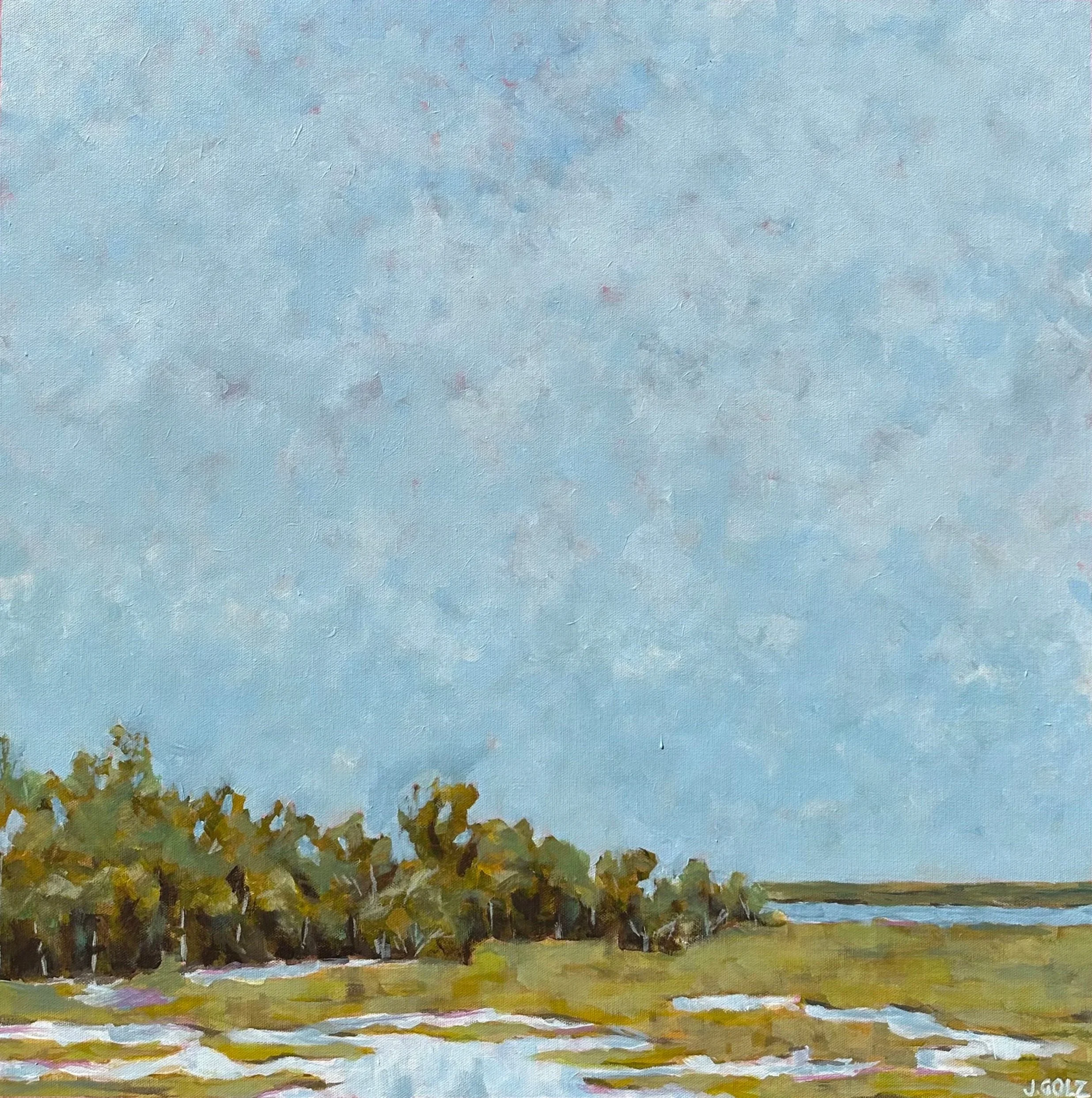 "Delegal View" 24x24"