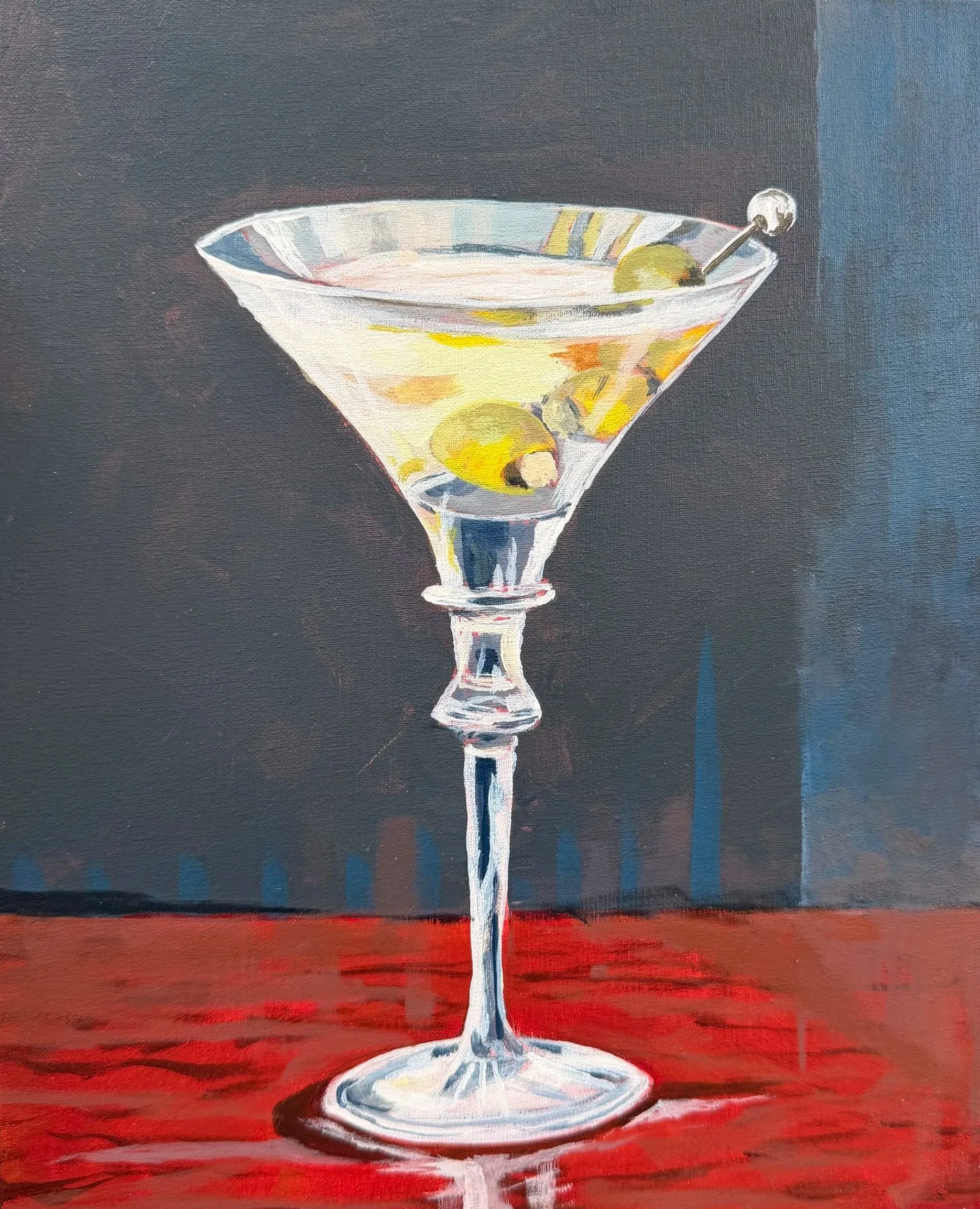 "Class Glass" 8x10" Gold plein air frame $275