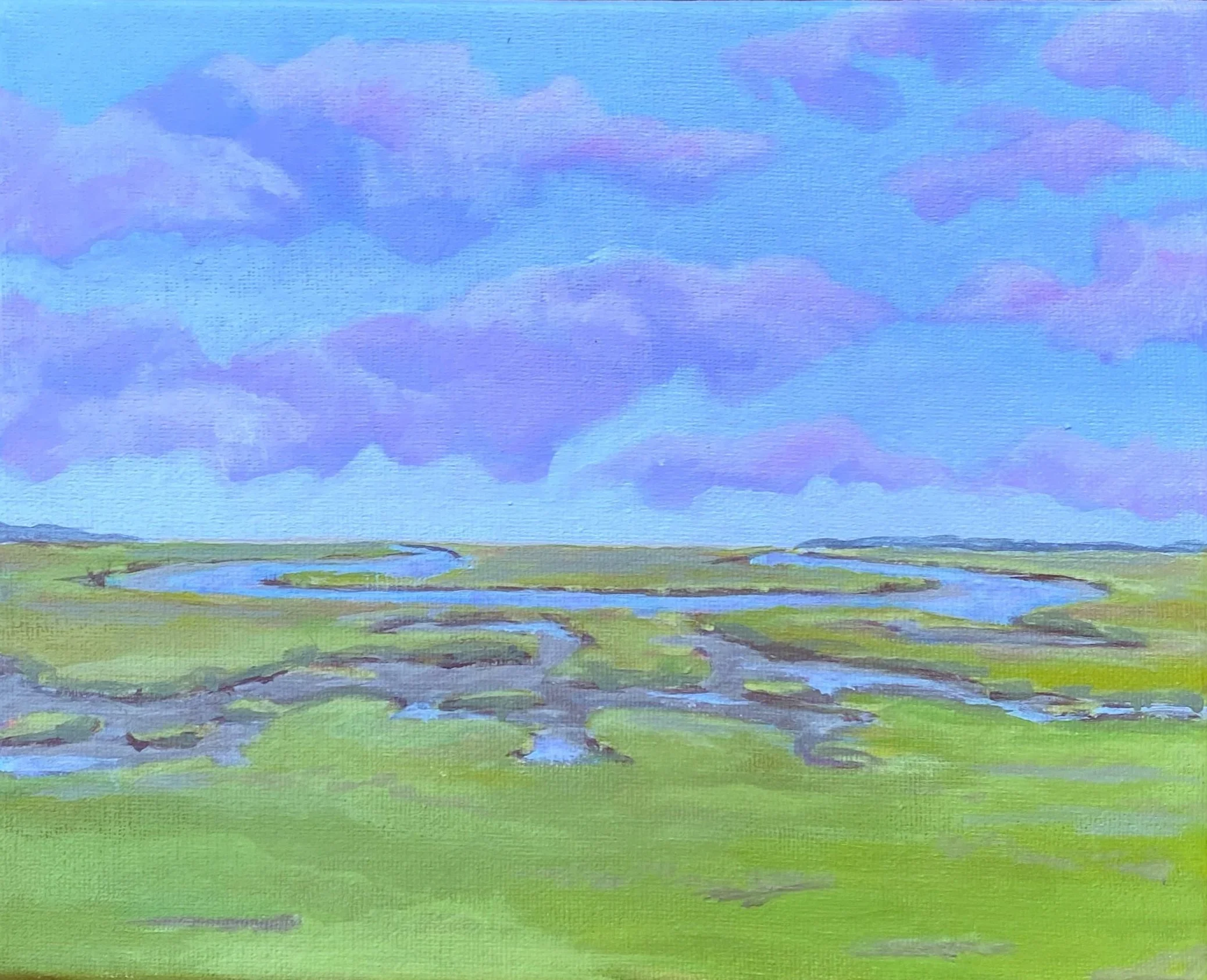 "View from the Top" 8x10"