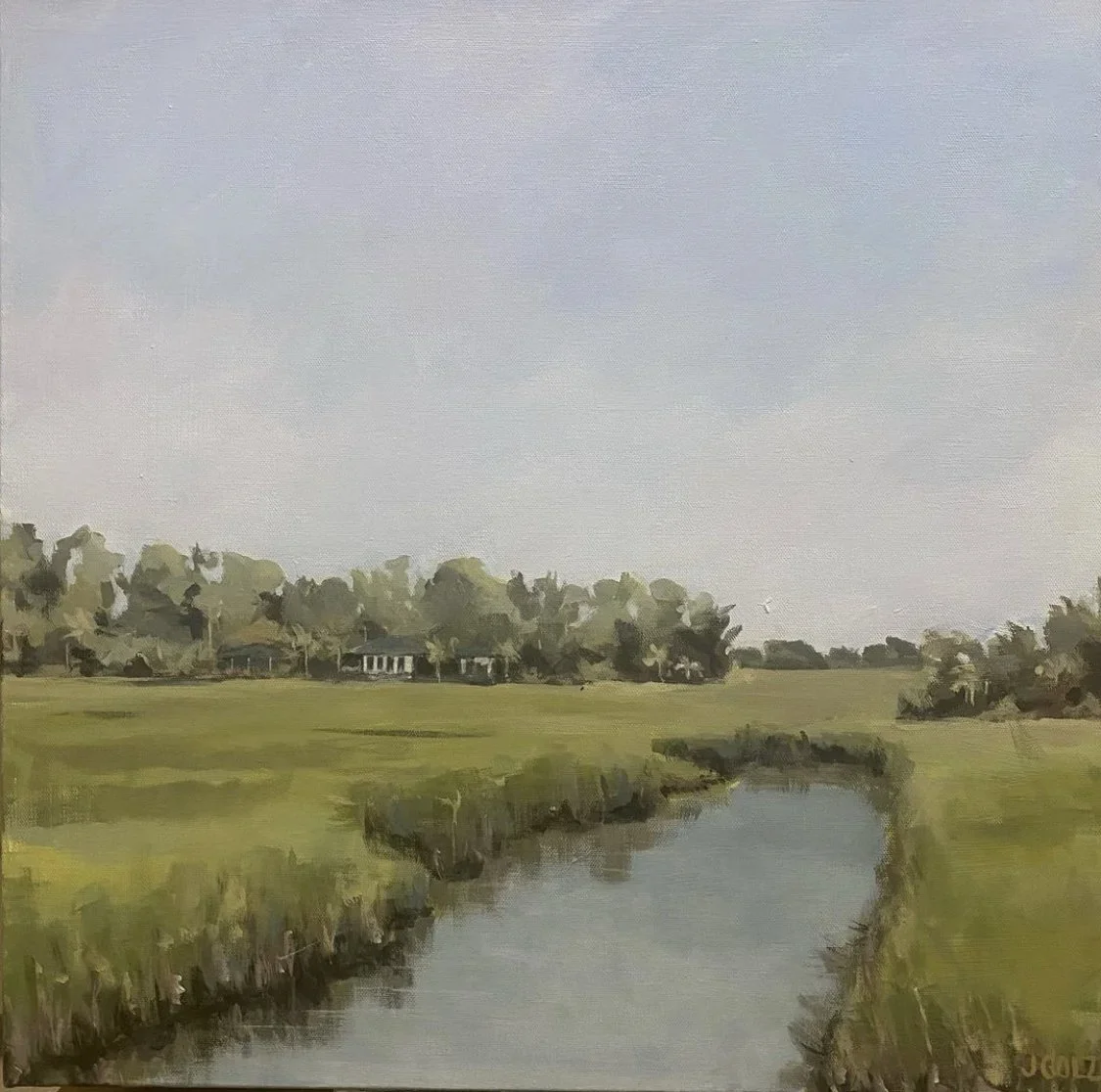 "The Way In" 20x20"