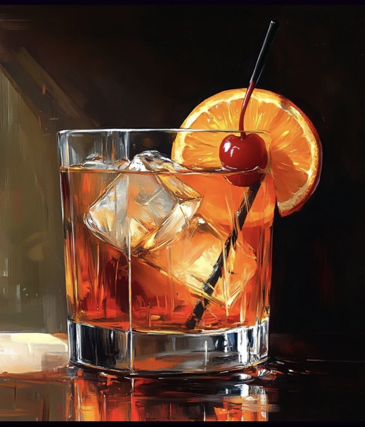 "In The Mood" 8x10" Gold plein air frame $275