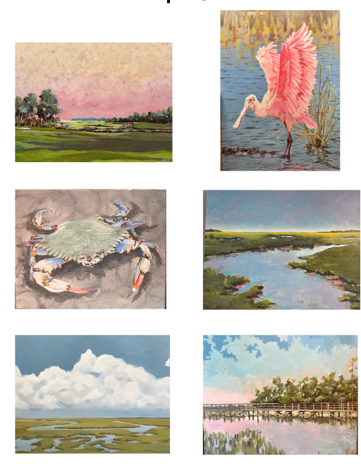 Boxed Set of 6 Assorted Nature Notecards + Envelopes $15/set