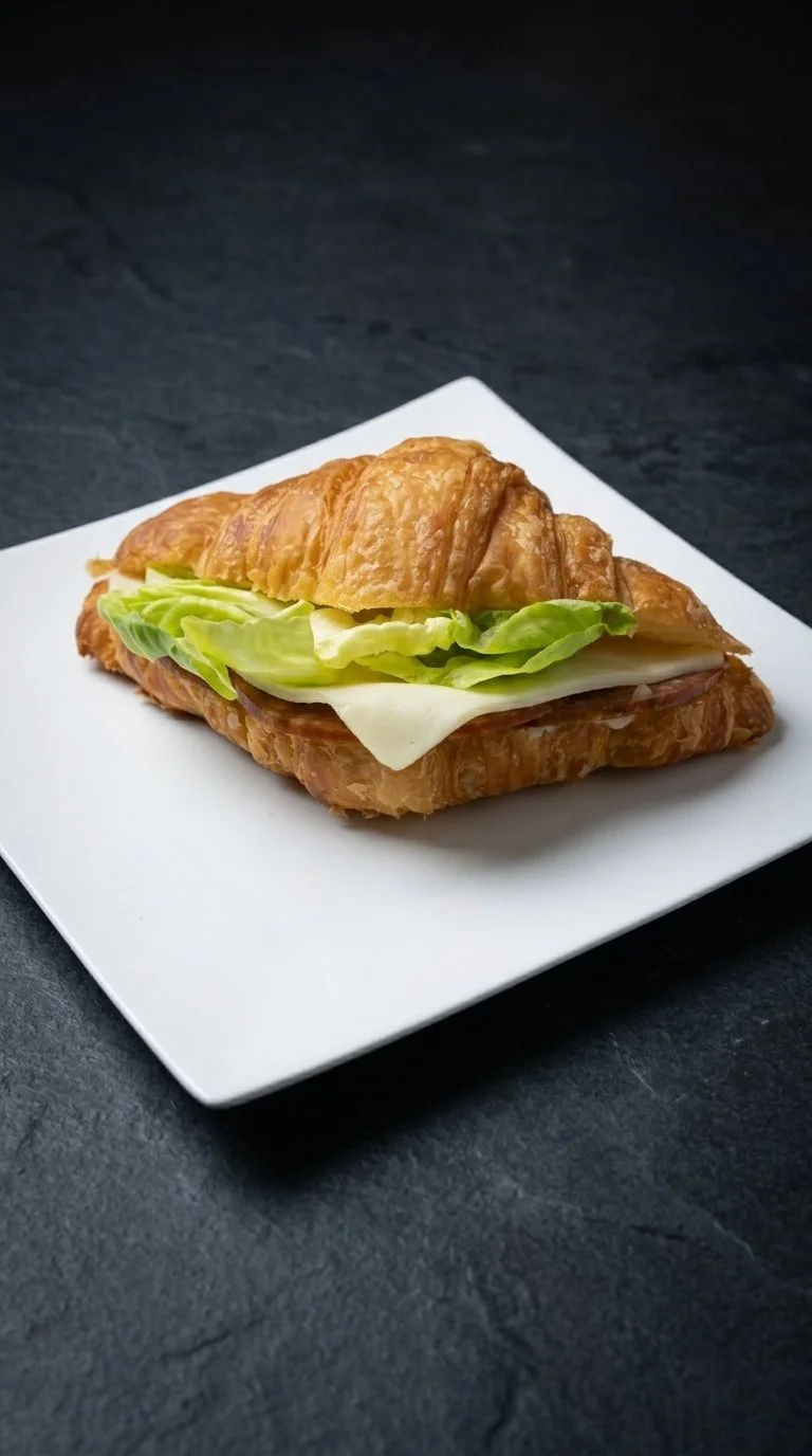 Croissant à la dinde