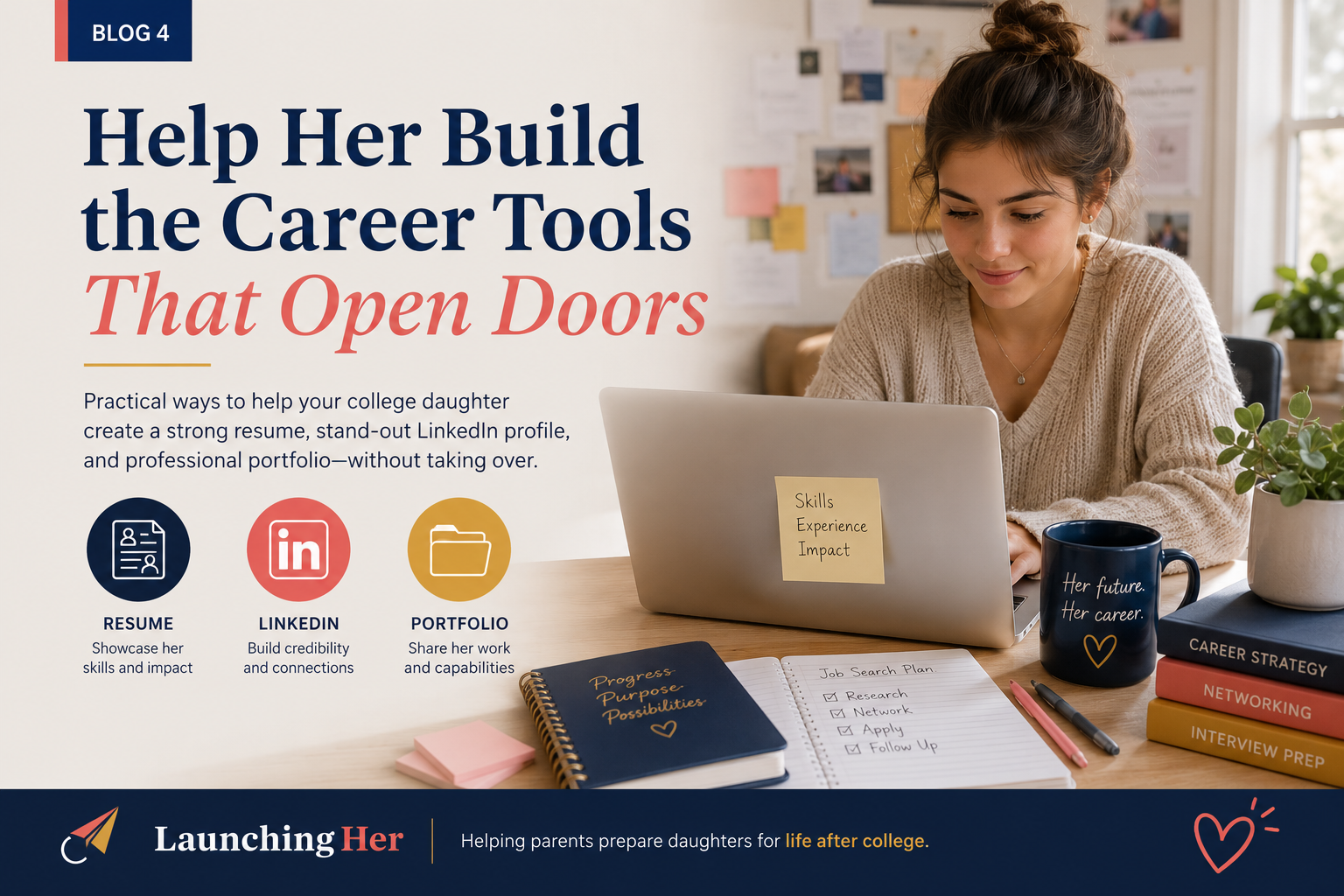  Help Her Build the Career Tools That Open Doors