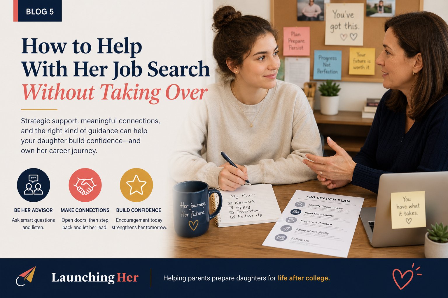 How to Help With Her Job Search Without Taking Over