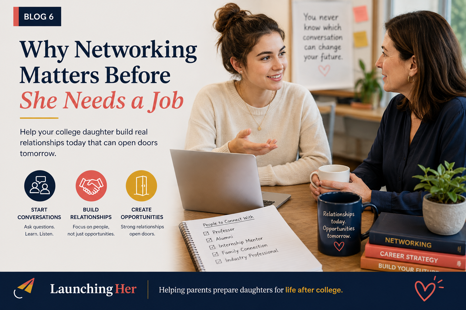 Why Networking Matters Before She Needs a Job