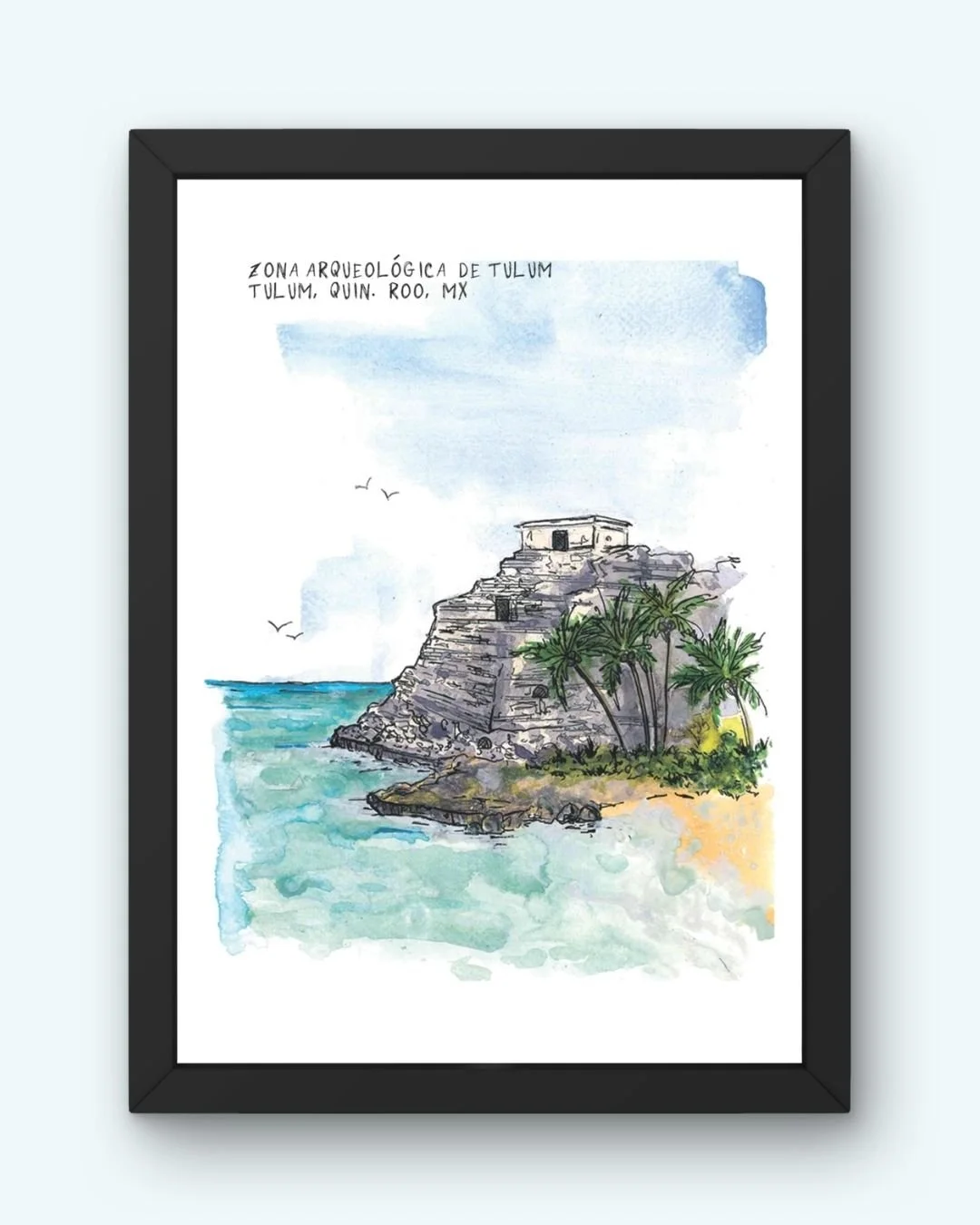 zona arquelogica de tulum, quin. roo, mx