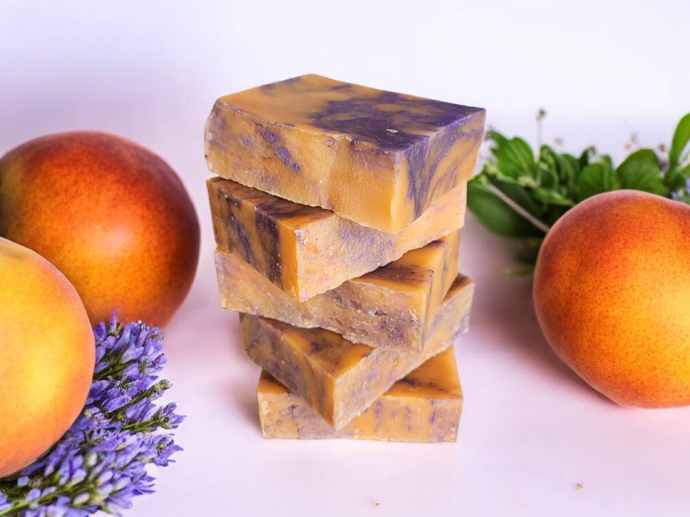 Peach & Lavender