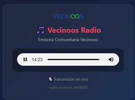 Emisora comunitaria Vecinoos