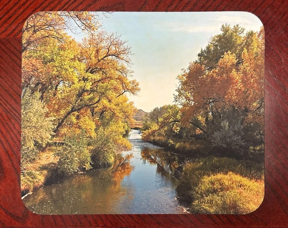 Peaceful Fall Creek Mousepad