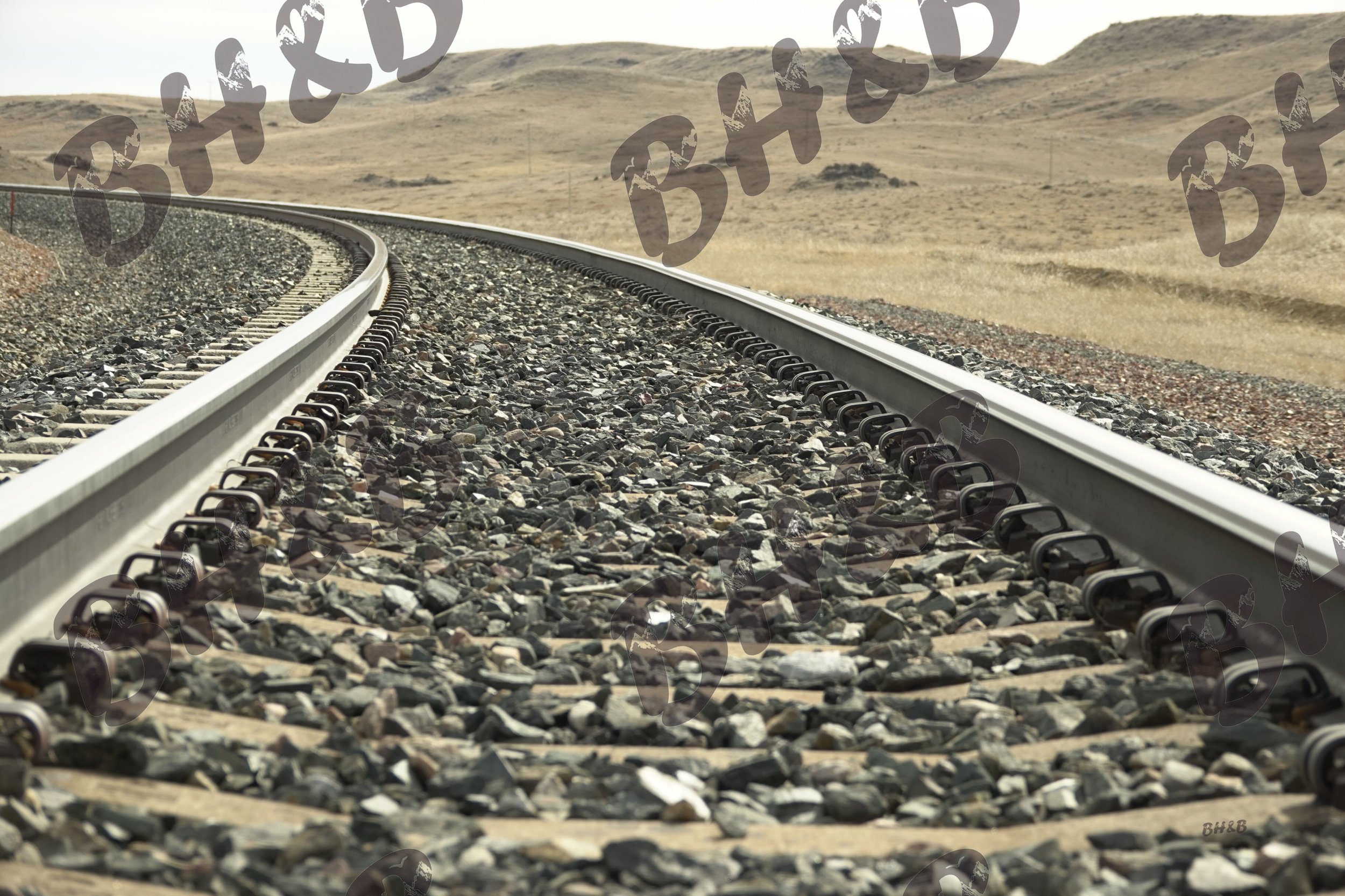railroad tracks to nowhere endless possibilities with this rustic shot of Wyoming rails