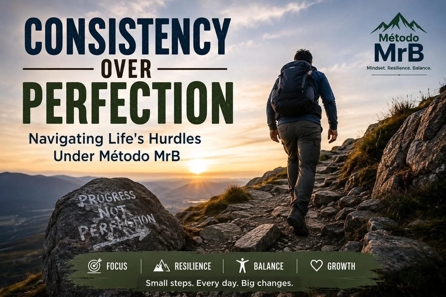 Consistency Over Perfection: Navigating Life's Hurdles Under Método MrB