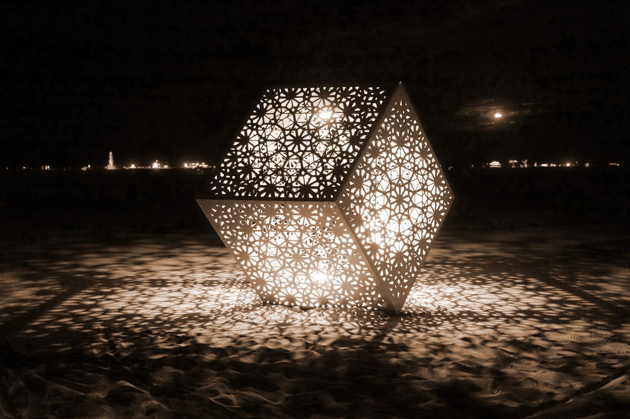Rhombi sculpture at Burning Man - 2015.jpg
