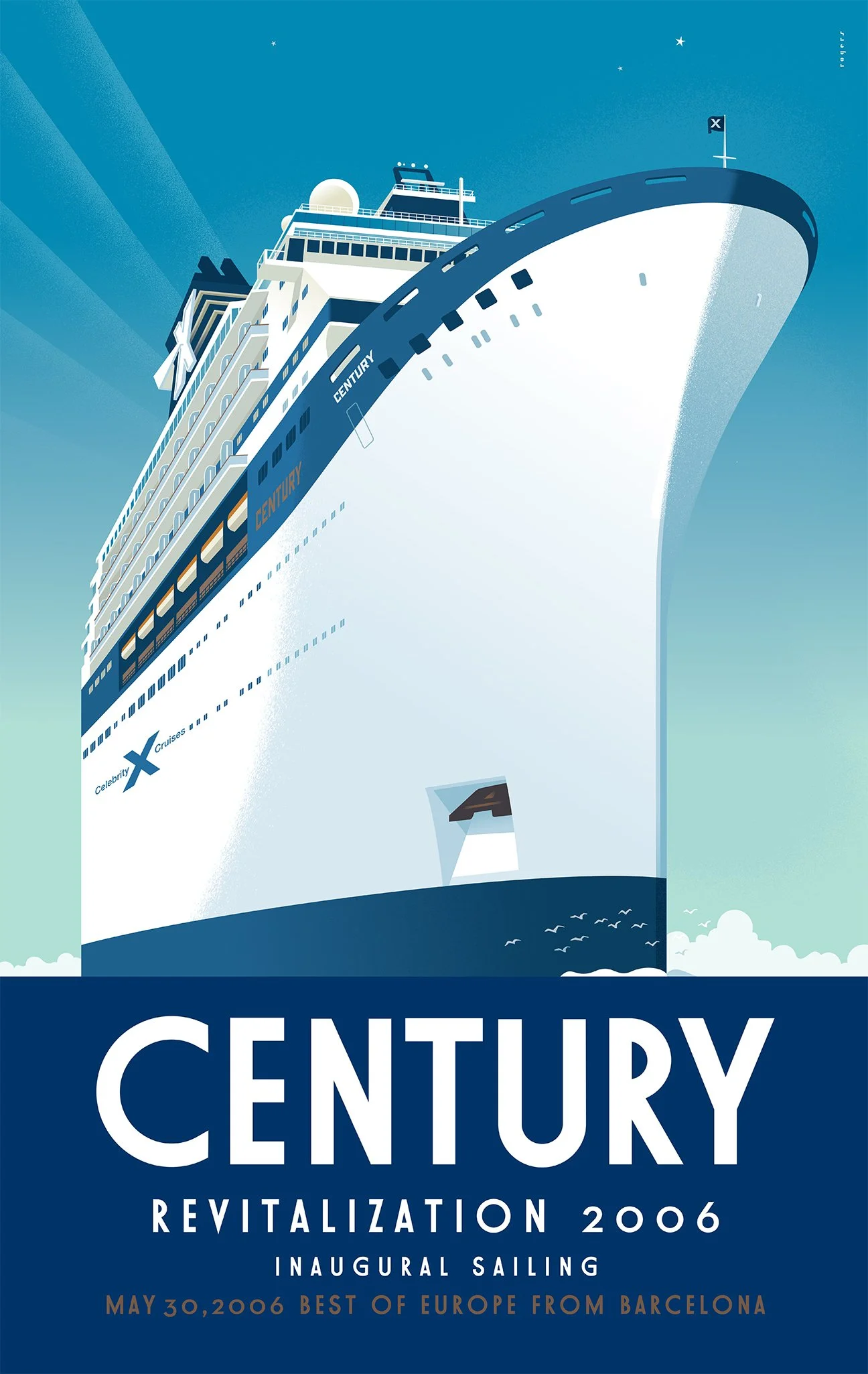 Poster for Celebrity Cruises