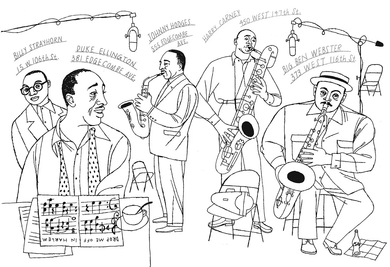 Coloring page for The Studio Museum of Harlem