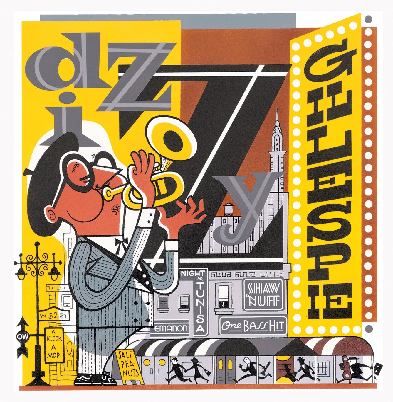 Dizzy Gillespie, Jazz ABZ, Candlewick Press, 2005