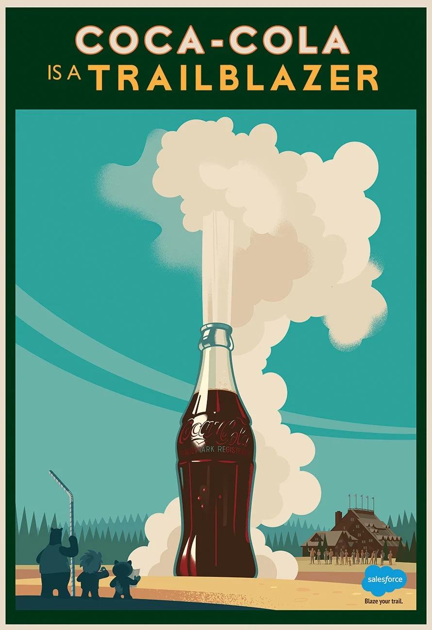 Poster for Salesforce, Citron Haligman 