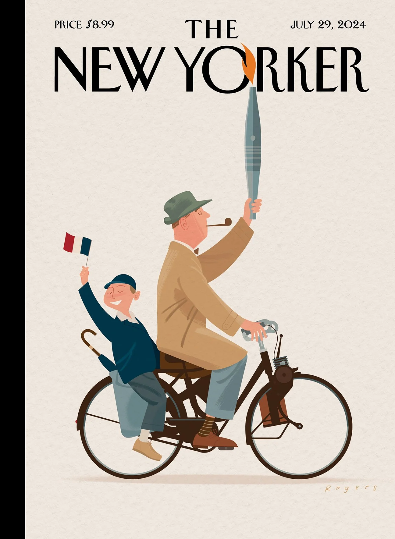 Cover for The New Yorker, Paris Olympics