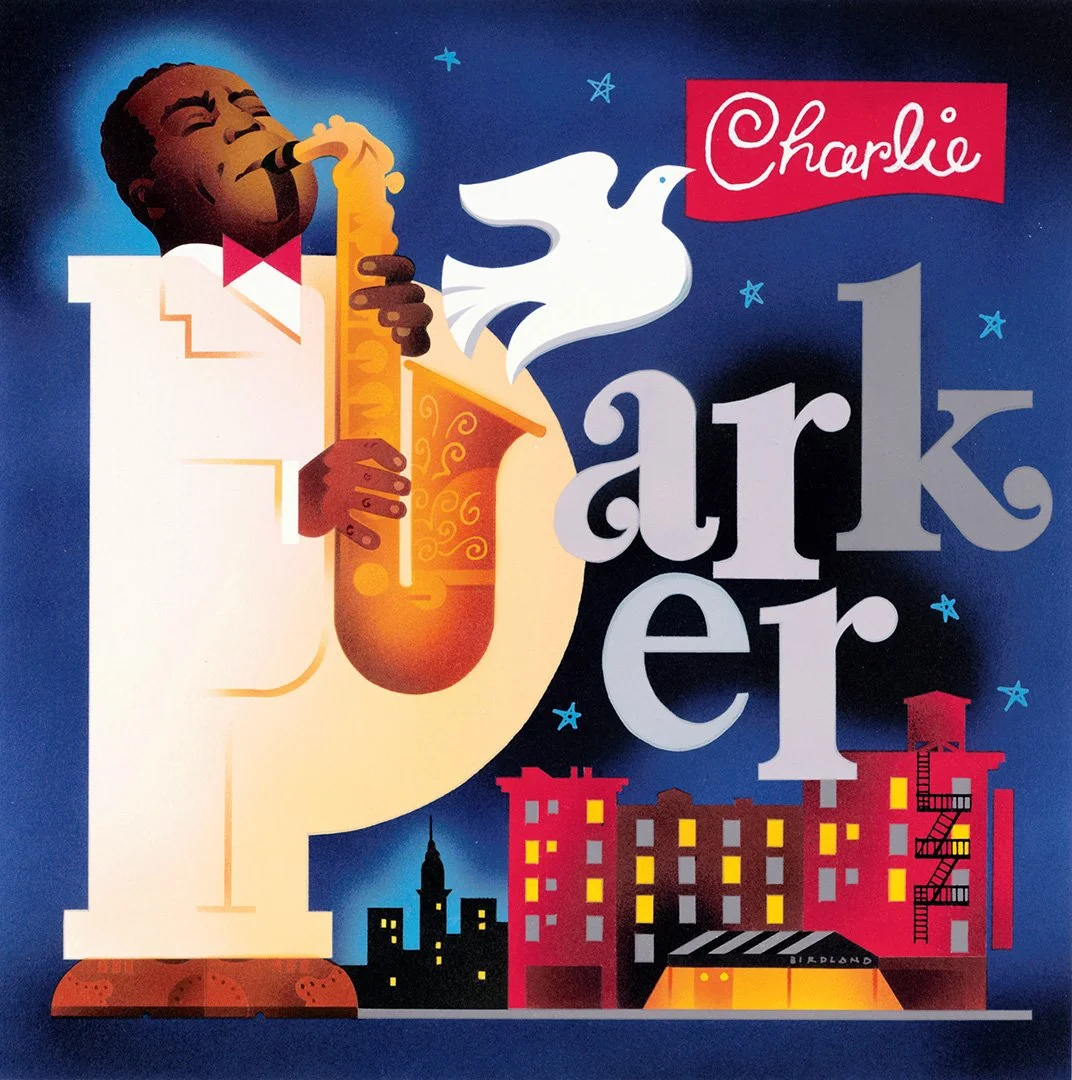 Charlie Parker, Jazz ABZ, Candlewick Press, 2005