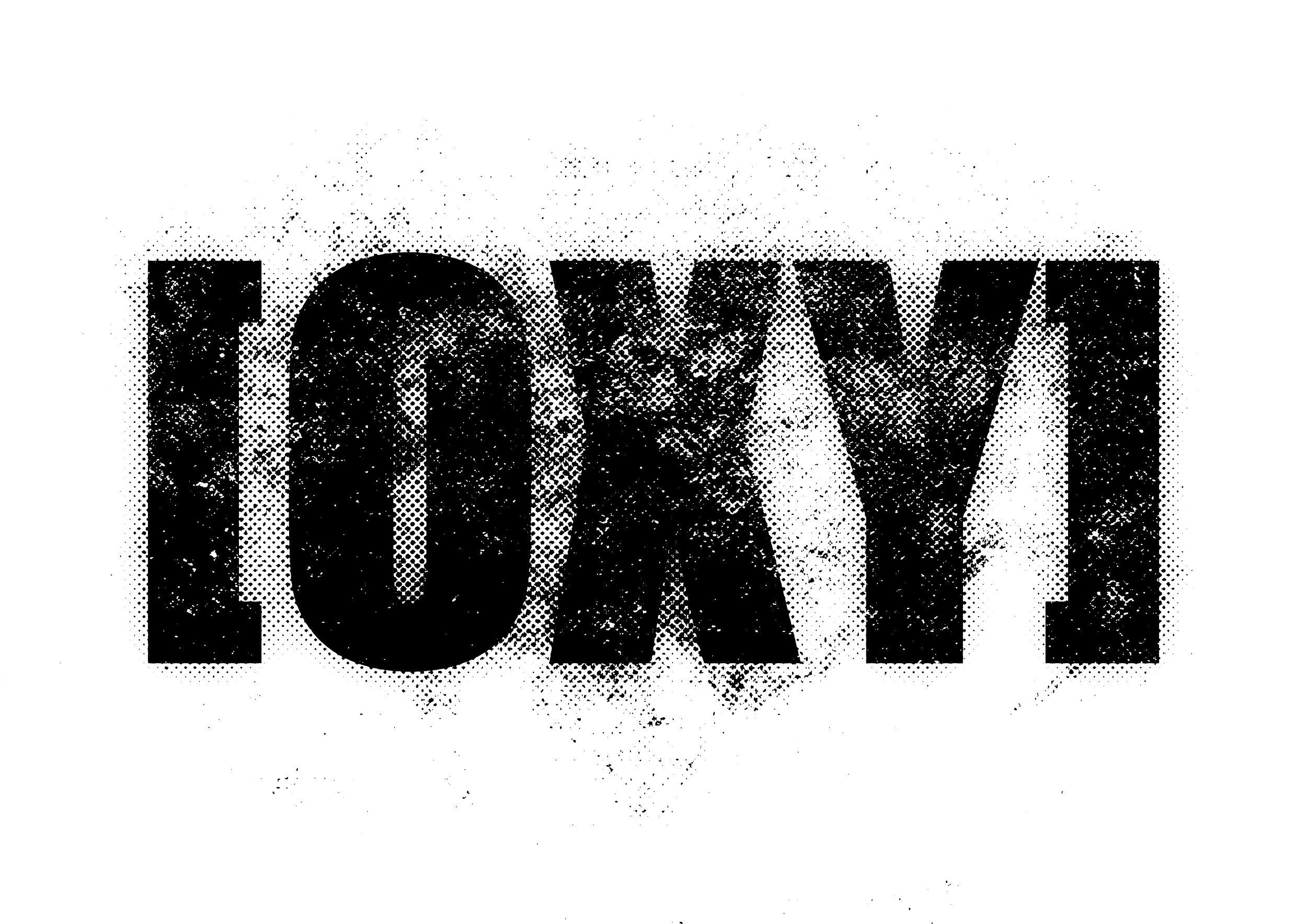 A black background with the word 'DREAM' written in large, dotted white outlines, with a starry, dotted sky above.