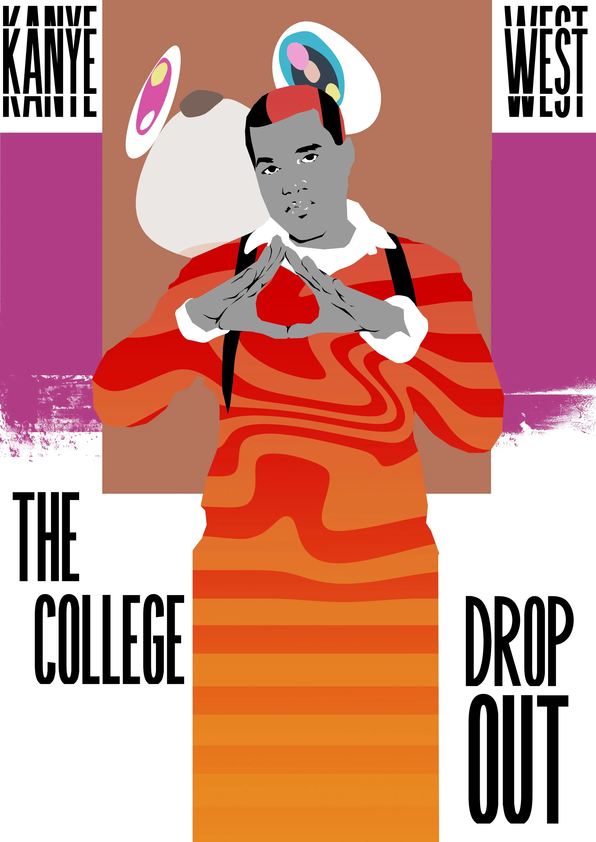 Kanye West (old highschool work)