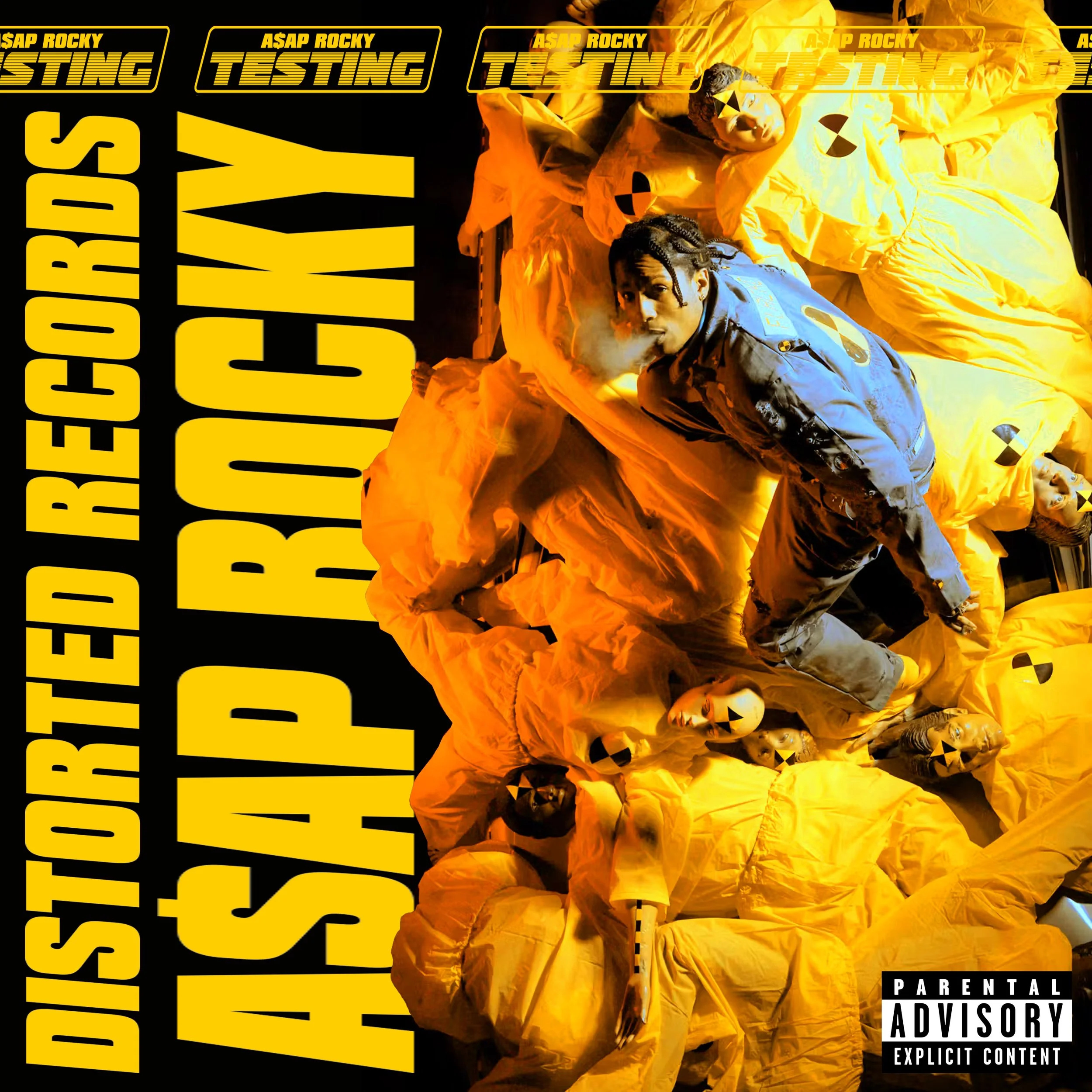 "DISTORTED RECORDS" BY A$AP ROCKY FROM THE ALBUM TESTING