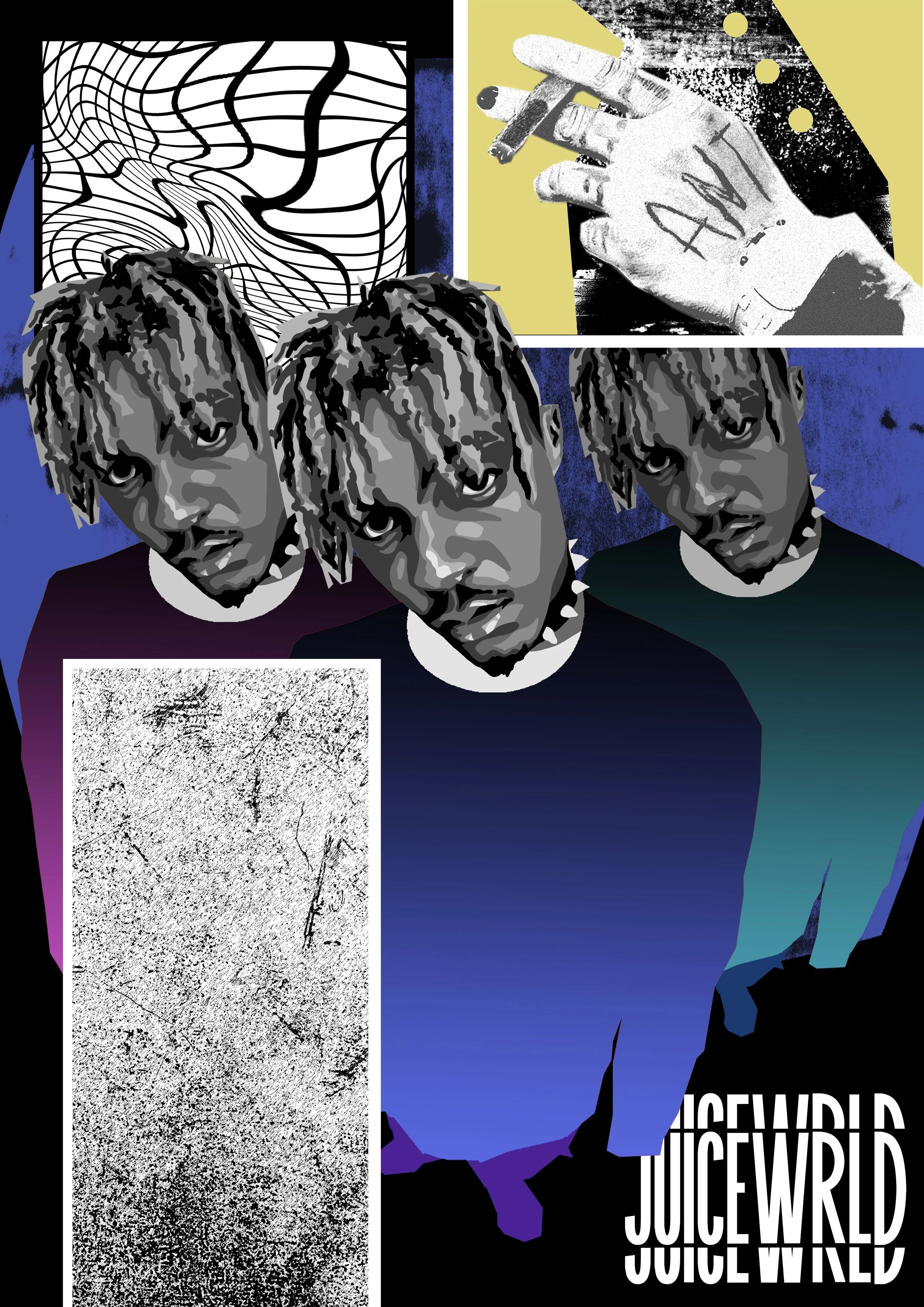 Juice WRLD (old highschool work)
