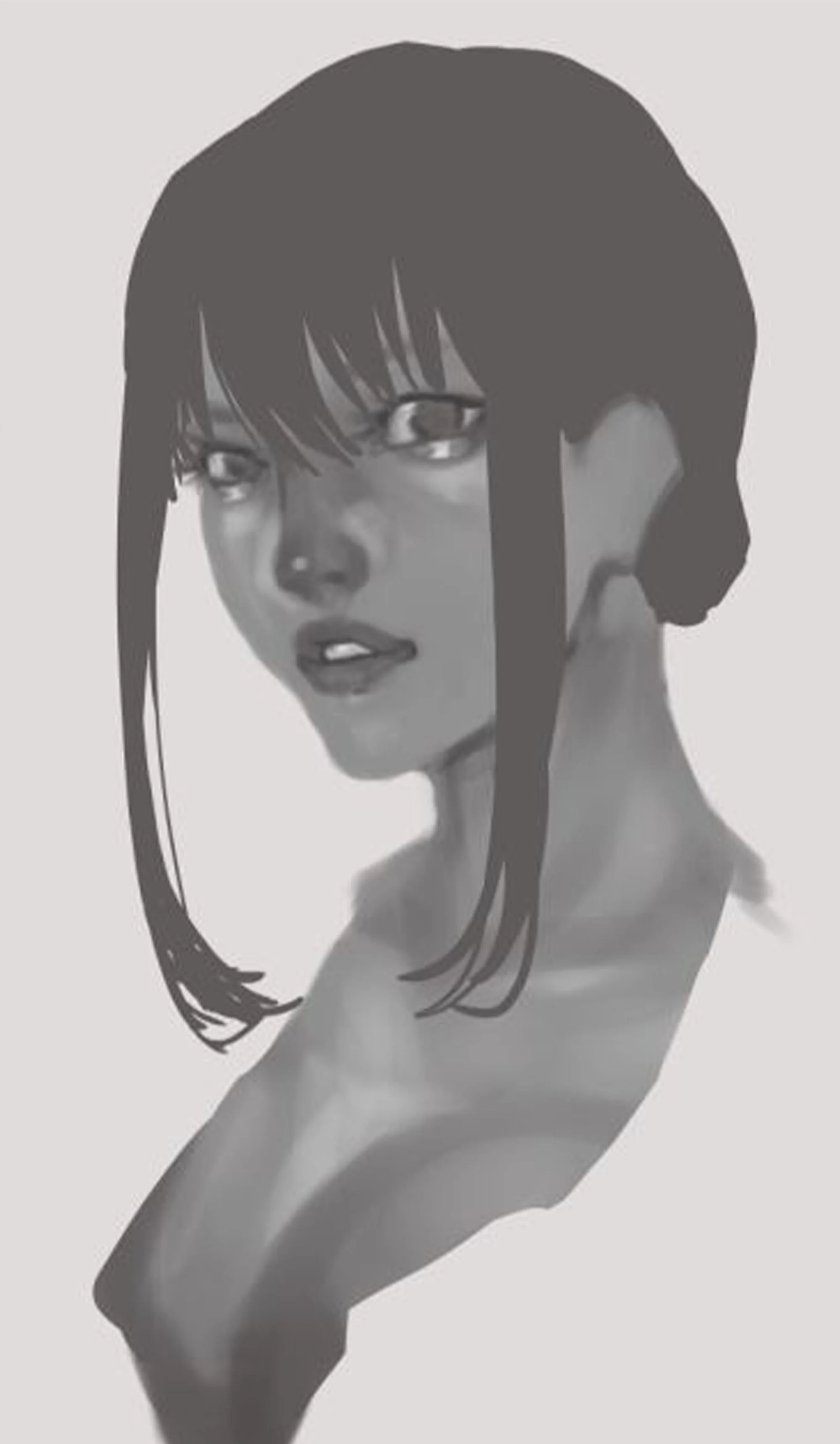 A rough render of makima
