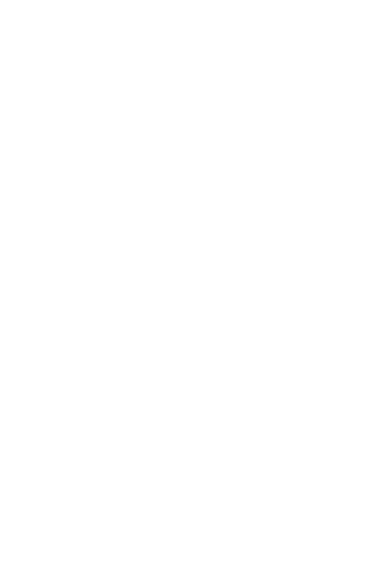 Schwarz-weiß-Logo mit einer stilisierten Waffe oder Speer in der Mitte und einem Halbmond oben links.