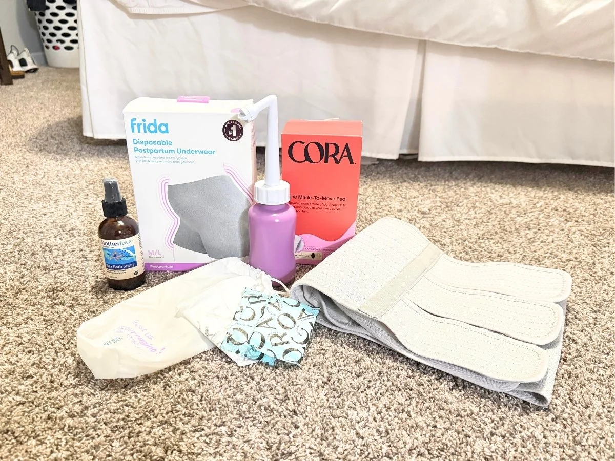 My Honest Postpartum Essentials: What I Actually Used