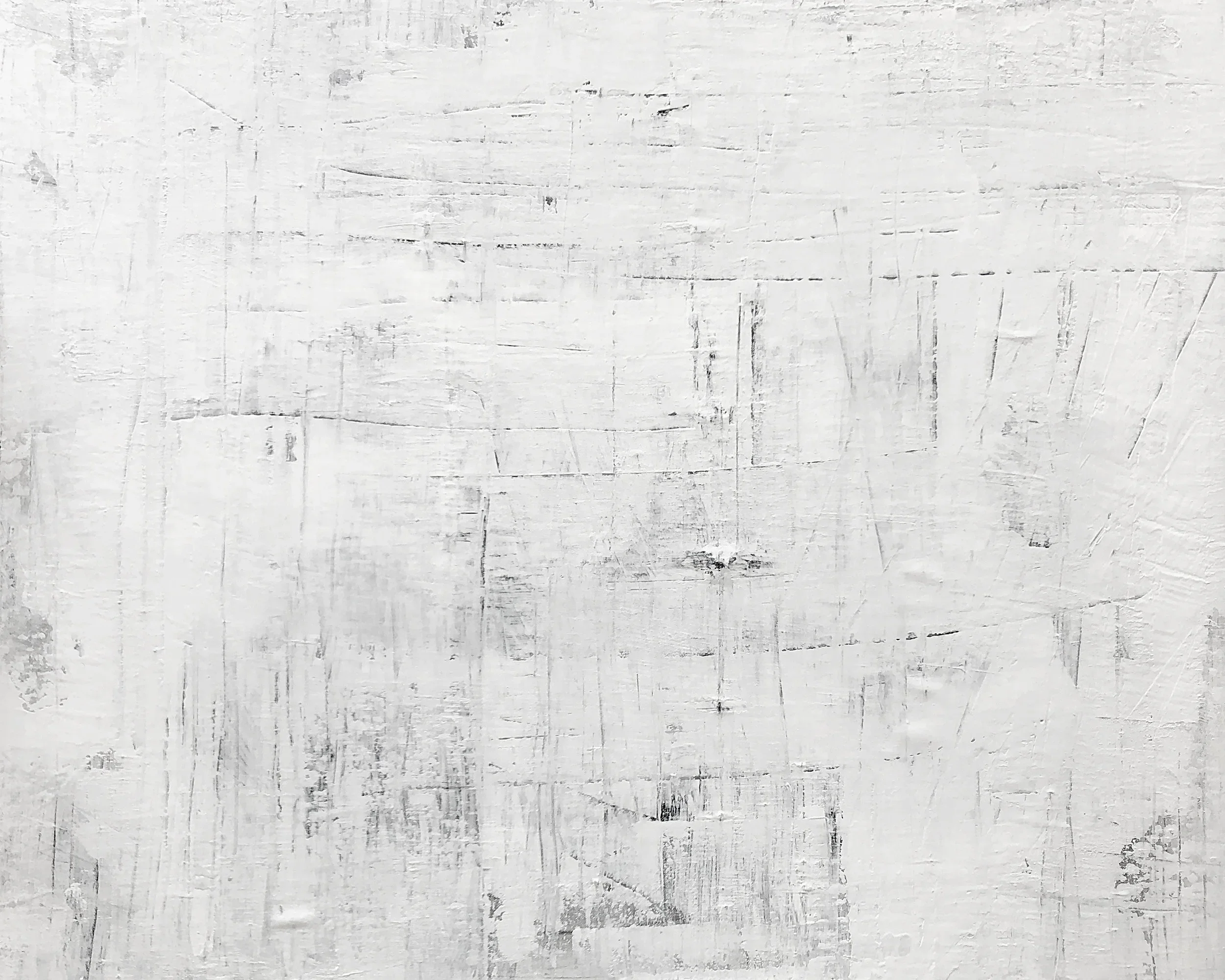 'Untitled' - [sold] | 30” x 24” (76.2cm x 61cm) | House Paint, Linen, Oil on Canvas | c.2018
