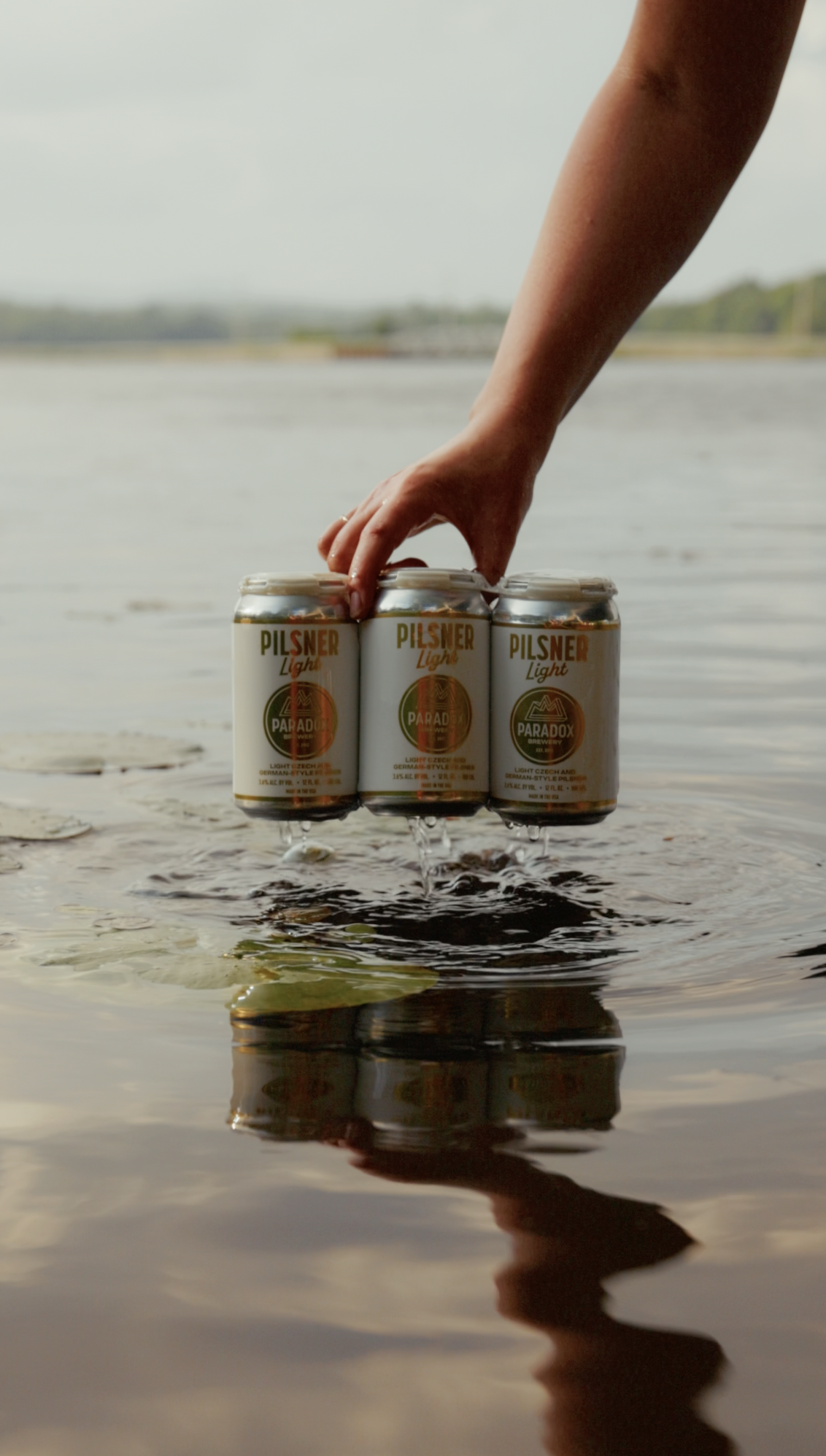 pilsner light campaign lake
