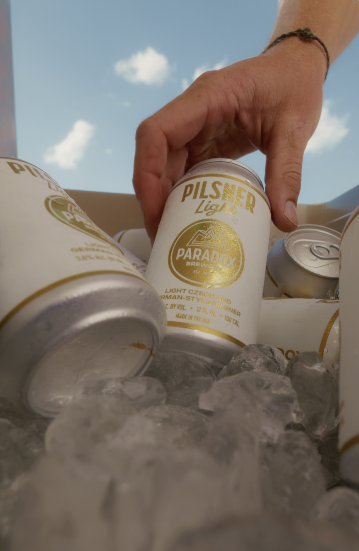 pilsner light campaign cooler